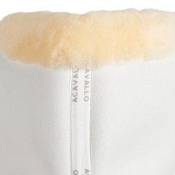 Ammortizzatore in memory foam Acavallo Close Contact con montone Bianco / naturale