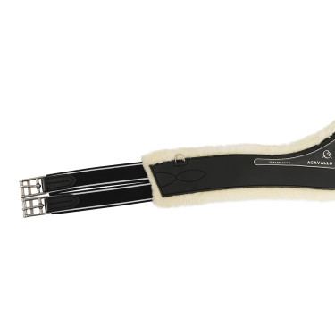 Sottopancia Anatomico Acavallo in Gel e PVC con Fodera in Lana Amovibile Sottopancia Anatomico Acavallo in Gel e PVC con Fodera in Lana Amovibile