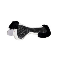 Ammortizzatore Acavallo Close Contact Classic in gel con memory foam e montone Marrone / naturale