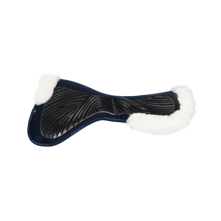 Ammortizzatore Acavallo Close Contact Classic in gel con memory foam e montone Ammortizzatore Acavallo Close Contact Classic in gel con memory foam e montone