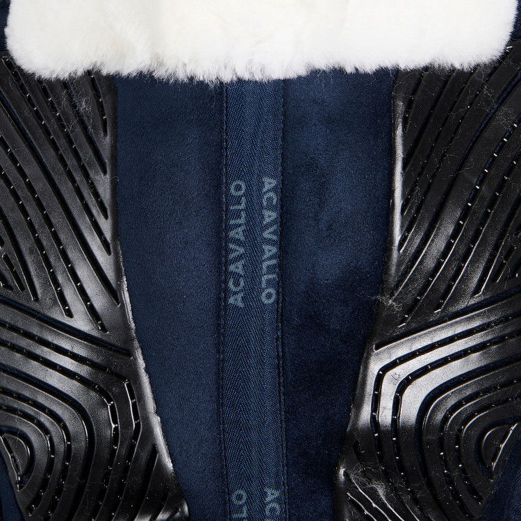 Ammortizzatore Acavallo Close Contact Classic in gel con memory foam e montone Ammortizzatore Acavallo Close Contact Classic in gel con memory foam e montone