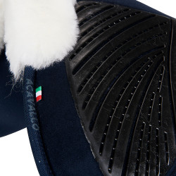 Ammortizzatore Acavallo Close Contact Classic in gel con memory foam e montone Ammortizzatore Acavallo Close Contact Classic in gel con memory foam e montone