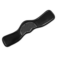 Sottopancia corto anatomico in cuoio Acavallo Nero Sottopancia corto anatomico in cuoio Acavallo Nero