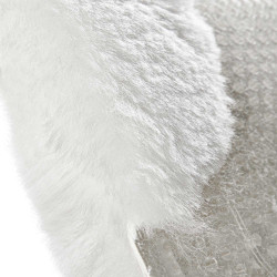 Ammortizzatore misto Close Contact Acavallo Classic con montone integrale Trasparente / bianco