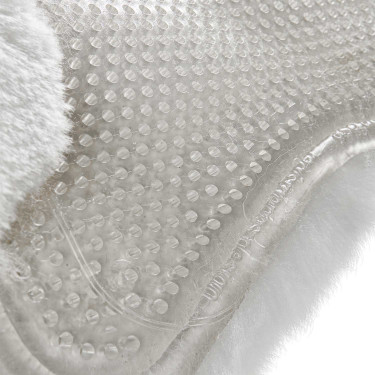 Ammortizzatore misto Close Contact Acavallo Classic con montone integrale Trasparente / bianco