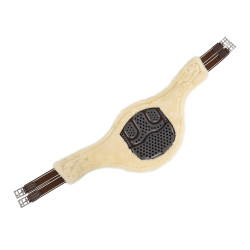 Sottopancia Acavallo Gel & Pvc Fodera rimovibile in lana Marrone scuro