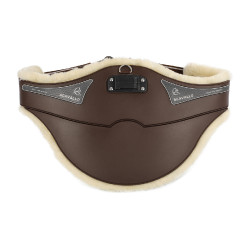 Sottopancia Acavallo Gel & Pvc Fodera rimovibile in lana Marrone scuro