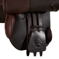 Selle d'obstacle en cuir Acavallo Botticelli