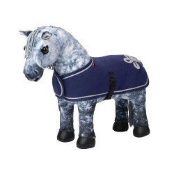 Coperta da concorso per giocattolo Mini Pony LeMieux Inchiostro Blu Coperta da concorso per giocattolo Mini Pony LeMieux Inchiostro Blu