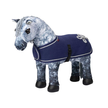 Coperta da concorso per giocattolo Mini Pony LeMieux Inchiostro Blu Coperta da concorso per giocattolo Mini Pony LeMieux Inchiostro Blu