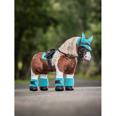 Cuffia anti-mosche per giocattolo Mini Pony LeMieux Azzurro Cuffia anti-mosche per giocattolo Mini Pony LeMieux Azzurro