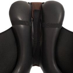 Copriseggio ammortizzante Acavallo Ortho Pubis Gel In 20mm - Dressage Marrone