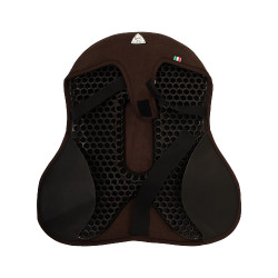 Copriseggio ammortizzante Acavallo Ortho Pubis Gel In 20mm - Dressage Marrone