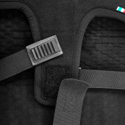 Copriseggio Acavallo Gel Out Cushion Ride 20 mm - Dressage Nero