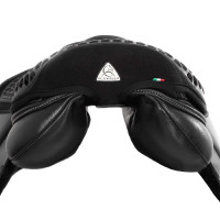 Copri-sella ammortizzante Acavallo Jump Gel Out Ortho-Coccyx 20 mm Nero