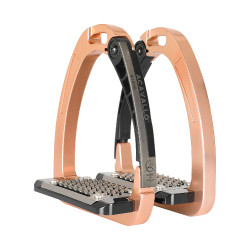 Staffili Acavallo Arena AluPro Oro rosa Staffili Acavallo Arena AluPro Oro rosa