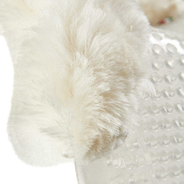 Ammortizzatore in gel e montone rialzato posteriore Acavallo Naturale Marrone