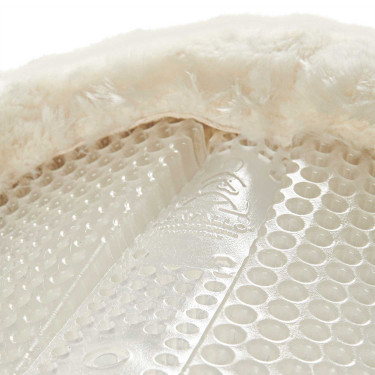 Ammortizzatore in gel e montone rialzato posteriore Acavallo Naturale Marrone