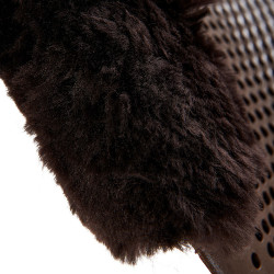 Ammortizzatore Acavallo Just Gel in Pelle di Agnello Marrone