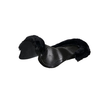 Ammortizzatore Acavallo Just Gel in Pelle di Agnello Nero