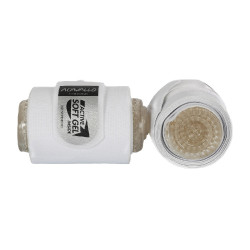 Fasce combinate Acavallo in gel ed elastico Bianco