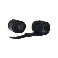 Fasce combinate Acavallo in gel ed elastico Nero