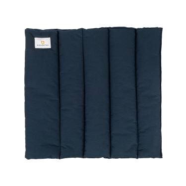 Sottobende in cotone piccole set da 4 Equestro Marina Blu marino