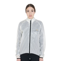 Chaqueta unisex cortavientos e impermeable Equestro Bianco Chaqueta unisex cortavientos e impermeable Equestro Bianco