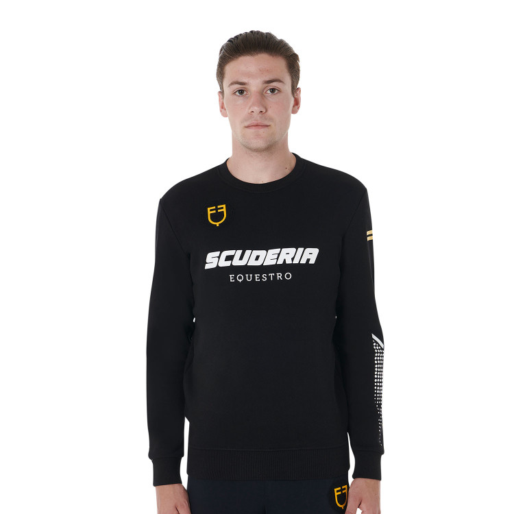 Felpa girocollo da uomo collezione Scuderia Equestro