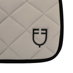 Tapis de dressage en tissu technique édition Black Line Equestro Beige