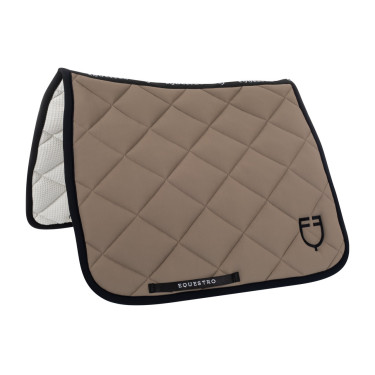 Sottosella da addestramento in tessuto tecnico edizione Black Line Equestro Noce Marrone