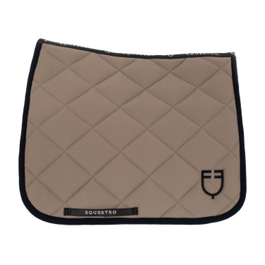Sottosella da addestramento in tessuto tecnico edizione Black Line Equestro Noce Marrone