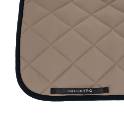 Sottosella da addestramento in tessuto tecnico edizione Black Line Equestro Noce Marrone