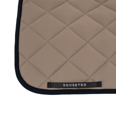 Sottosella da addestramento in tessuto tecnico edizione Black Line Equestro Noce Marrone