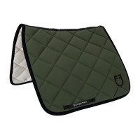 Tapis de dressage en tissu technique édition Black Line Equestro Walnut