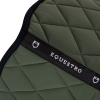 Tapis de dressage en tissu technique édition Black Line Equestro Walnut