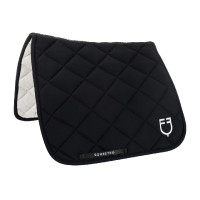Tapis de dressage en tissu technique édition Black Line Equestro Walnut Tapis de dressage en tissu technique édition Black Line Equestro Walnut