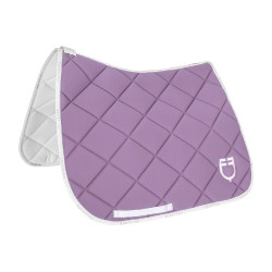 Sottosella da addestramento in tessuto tecnico con logo GP Equestro Lilla / bianco Viola Sottosella da addestramento in tessuto tecnico con logo GP Equestro Lilla / bianco Viola