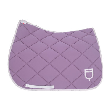 Sottosella da addestramento in tessuto tecnico con logo GP Equestro Lilla / bianco Viola Sottosella da addestramento in tessuto tecnico con logo GP Equestro Lilla / bianco Viola