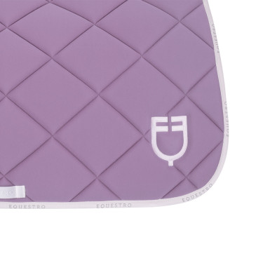 Sottosella da addestramento in tessuto tecnico con logo GP Equestro Lilla / bianco Viola Sottosella da addestramento in tessuto tecnico con logo GP Equestro Lilla / bianco Viola