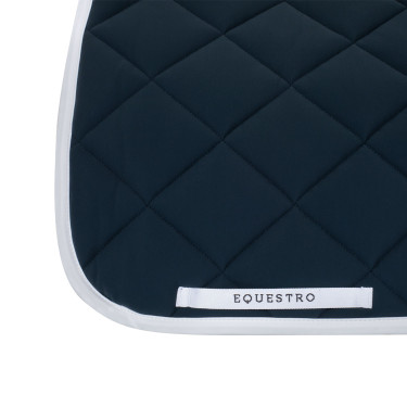 Sottosella da addestramento in tessuto tecnico con logo ricamato White Line Equestro Marina Blu marino Sottosella da addestramento in tessuto tecnico con logo ricamato White Line Equestro Marina Blu marino