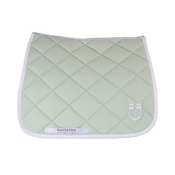 Sottosella da addestramento in tessuto tecnico con logo ricamato White Line Equestro Verde chiaro Sottosella da addestramento in tessuto tecnico con logo ricamato White Line Equestro Verde chiaro