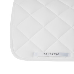 Sottosella da addestramento in tessuto tecnico con logo ricamato White Line Equestro Bianco Sottosella da addestramento in tessuto tecnico con logo ricamato White Line Equestro Bianco