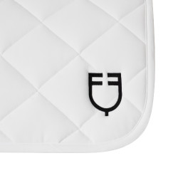 Sottosella da addestramento in tessuto tecnico con logo ricamato White Line Equestro Bianco Sottosella da addestramento in tessuto tecnico con logo ricamato White Line Equestro Bianco