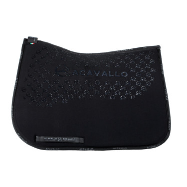 Sottosella da dressage in lycra con grip in gel e parte inferiore in fibra di bambù Acavallo Sottosella da dressage in lycra con grip in gel e parte inferiore in fibra di bambù Acavallo