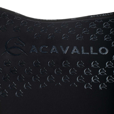 Sottosella da dressage in lycra con grip in gel e parte inferiore in fibra di bambù Acavallo Sottosella da dressage in lycra con grip in gel e parte inferiore in fibra di bambù Acavallo