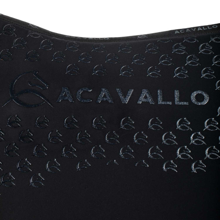 Sottosella da dressage in lycra con grip in gel e parte inferiore in fibra di bambù Acavallo Sottosella da dressage in lycra con grip in gel e parte inferiore in fibra di bambù Acavallo