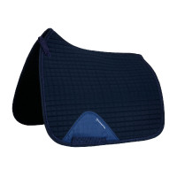 Sottosella da addestramento in cotone sagomato Equestro Marina Blu marino