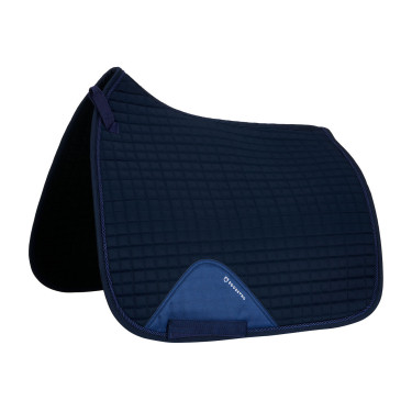 Sottosella da addestramento in cotone sagomato Equestro Marina Blu marino