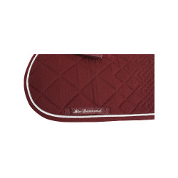 Tapis de dressage Diamond Equestro Bordeaux